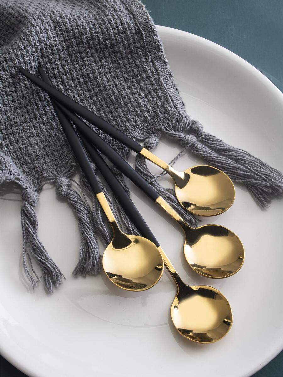 2pcs Stainless Steel Spoon,Kitchen,Christmas Gift