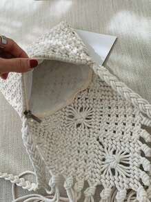 Yogodlns Túi Crossbody Nữ - Màu be - Xem 4