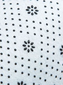 1 pieza Alfombra para mascota con estampado de estrella anti deslizante