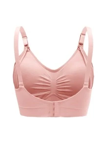 BloomMama Maternity 5pack Solid Ruched Nursing Bra For Mother - Multicolor - View 5