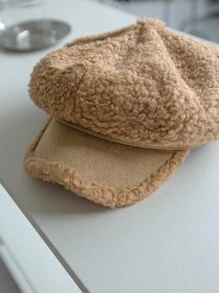 DAZY Minimalist Baker Boy Cap - Brown - View 3