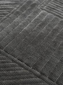 1 cái khăn sofa chắc chắn chống trượt - Màu xám đen - Xem 2