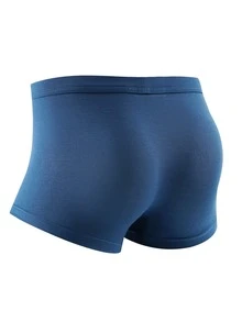 Men Letter Detail Boxer Brief - Blue - View 2