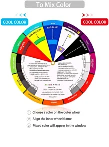 2pcs Artist Wheel - Multicolor - View 4