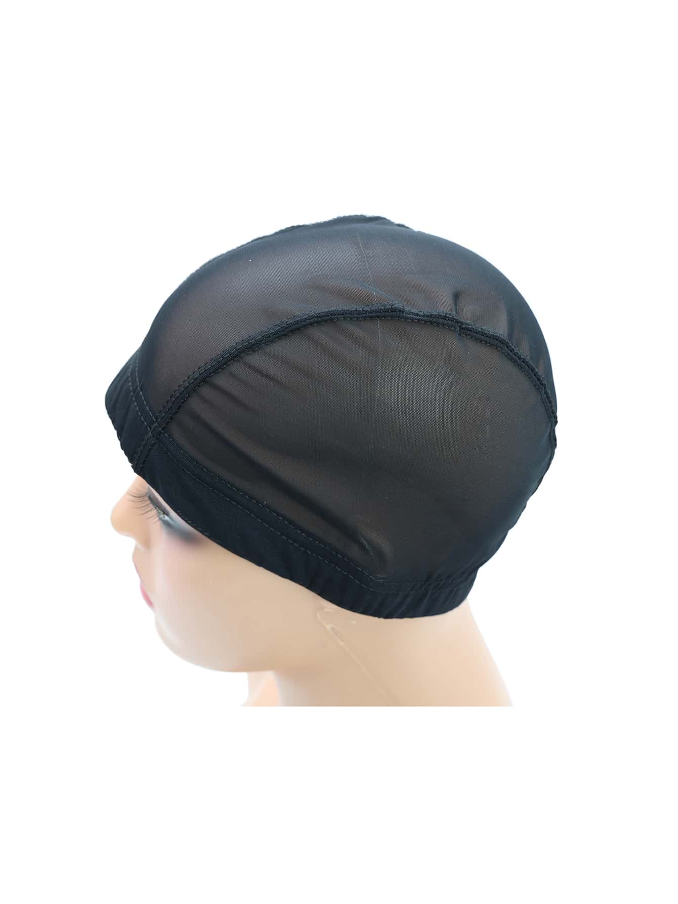 1pc Wig Cap - Black - View 1