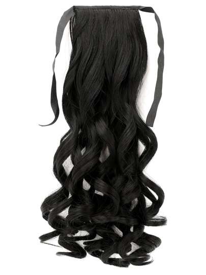ロング カーリー ポニーテール ヘアエクステの画像