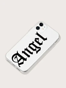 Carcasa De Teléfono Con Gráficos De Letras