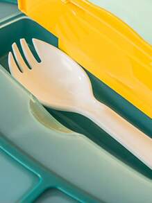 Hộp cơm trưa màu ngẫu nhiên 1 cái - Nhiều màu - Xem 8