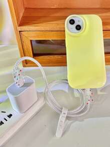 4入組1.4米愛心圖案數據綫圍裹保護裝置套裝