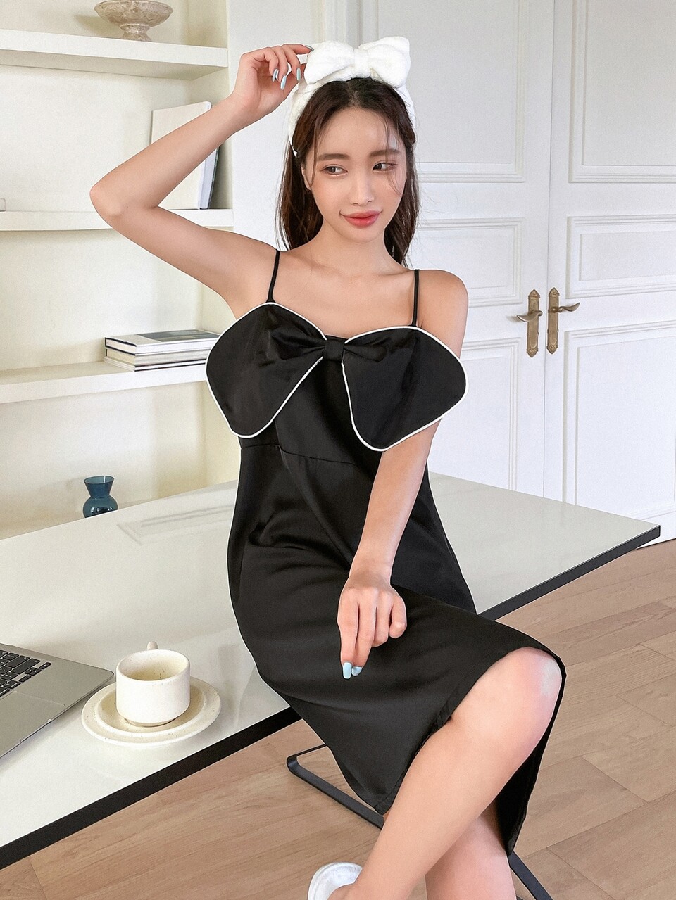 Bow Front Cami Night Dress