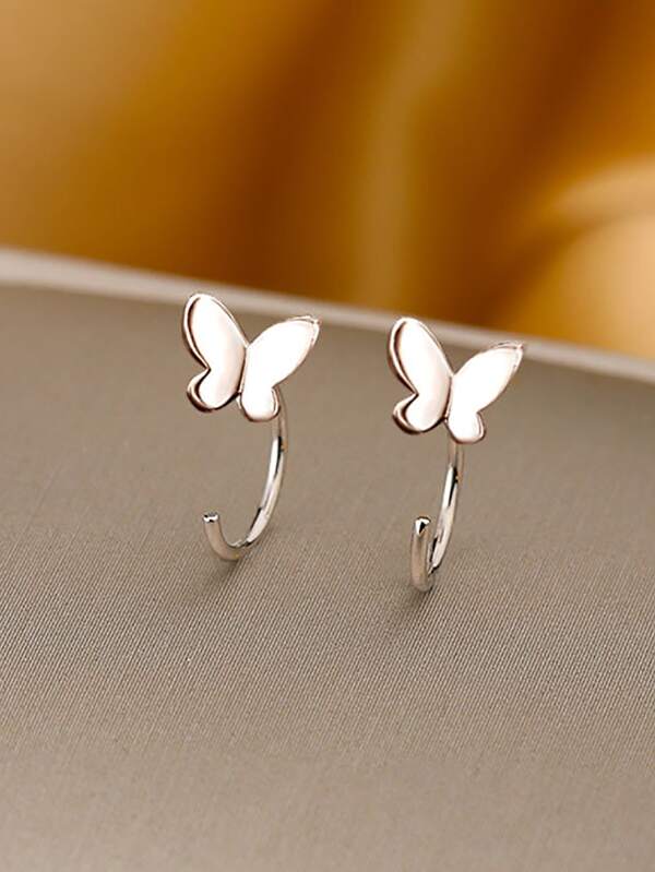Butterfly Decor Earrings SHEIN USA
