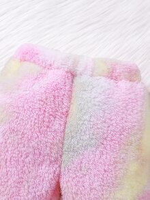 Baby Tie Dye Fuzzy Trousers - Multicolor - View 3