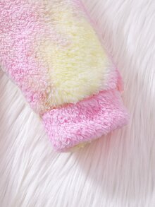 Baby Tie Dye Fuzzy Trousers - Multicolor - View 4