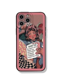 Ashley Baxter Funda para móvil con estampado de figura - Multicolor - Ver 1