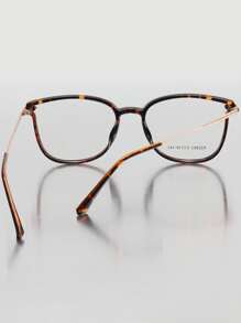 1pc TR Frame Geometric, Commuting College Style Quality Rejuvenating Casual & Fashion Eyeglasses For Women - Multicolor - View 4