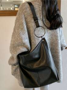 Túi vai - màu đen - Xem 2