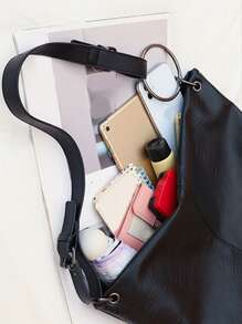 Túi vai - màu đen - Xem 4