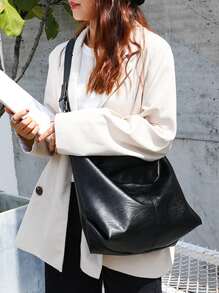 Túi vai - màu đen - Xem 5