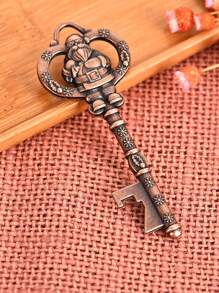 Dụng cụ mở bia, dụng cụ mở chai, bia, dụng cụ mở hộp, trang trí hình ông già Noel - Đồng - Xem 3