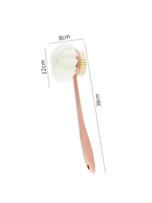 1 件多功能沐浴刷，长柄沐浴按摩清洁刷，包，收纳袋，发夹 - 彩色 - 查看 4