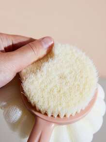 1 件多功能沐浴刷，长柄沐浴按摩清洁刷，包，收纳袋，发夹 - 彩色 - 查看 6