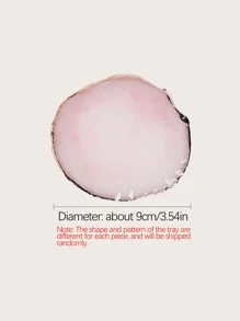 1 pieza Bandeja de joya redondo - Multicolor - Ver 4