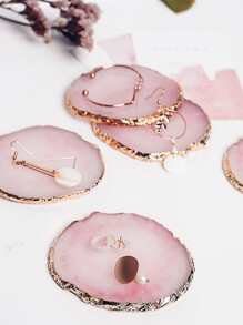 1 pieza Bandeja de joya redondo - Multicolor - Ver 6