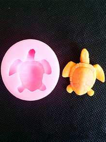 1pc Turtle Design DIY Silicone Mold - Pink - View 3