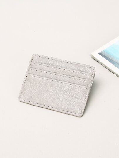 Slim RF Blocking Wallet Saffiano PU Custom Initial Letters Card Case Gift For Father Lightweight Portable Card Card White-Collar Workers For Female For Holiday For Anniversary For Birthday Gift Accessories Gift Card Holder Card Holder Wallet Business Card Holder Credit Card Holder Id Card Holder Card Holder Women For Women Mini Wallet Card Wallet