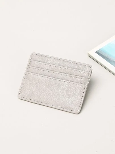 Slim RF Blocking Wallet Saffiano PU Custom Initial Letters Card Case Gift For Father Lightweight Portable Card Card White-Collar Workers For Female For Holiday For Anniversary For Birthday Gift Accessories Gift Card Holder Card Holder Wallet Business Card Holder Credit Card Holder Id Card Holder Card Holder Women For Women Mini Wallet Card Wallet