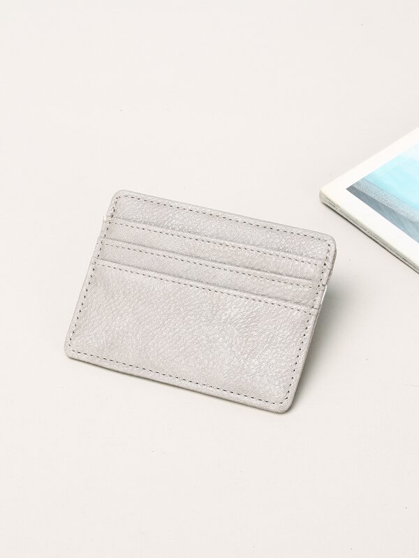 슬림 RF 차단 지갑 사피아노 PU 맞춤 이니셜 문자 명함 케이스 선물 가벼운 휴대용 명함 용 화이트칼라 직장인 여성용 휴일용 기념일용 생일 선물용 액세서리 선물 명함 홀더 명함 홀더 지갑 명함 홀더 신용카드 홀더 신분증 홀더 카드 홀더 여성용 미니 지갑 카드 지갑