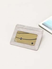 Schlanke RF-blockierende Brieftasche aus Saffiano-PU mit individuellem Anfangsbuchstaben, Geschenkidee für Väter, leicht und tragbar, Kartenetui für Büroarbeiter, Frauen, Urlaubsgeschenke, Jahrestags- und Geburtstagsgeschenke, Zubehör, Kartenetui, Kreditkartenetui, Ausweishalter, Kartenetui für Frauen, Mini-Brieftasche