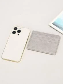 Schlanke RF-blockierende Brieftasche aus Saffiano-PU mit individuellem Anfangsbuchstaben, Geschenkidee für Väter, leicht und tragbar, Kartenetui für Büroarbeiter, Frauen, Urlaubsgeschenke, Jahrestags- und Geburtstagsgeschenke, Zubehör, Kartenetui, Kreditkartenetui, Ausweishalter, Kartenetui für Frauen, Mini-Brieftasche