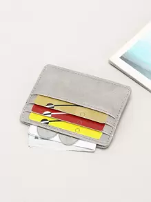 Schlanke RF-blockierende Brieftasche aus Saffiano-PU mit individuellem Anfangsbuchstaben, Geschenkidee für Väter, leicht und tragbar, Kartenetui für Büroarbeiter, Frauen, Urlaubsgeschenke, Jahrestags- und Geburtstagsgeschenke, Zubehör, Kartenetui, Kreditkartenetui, Ausweishalter, Kartenetui für Frauen, Mini-Brieftasche