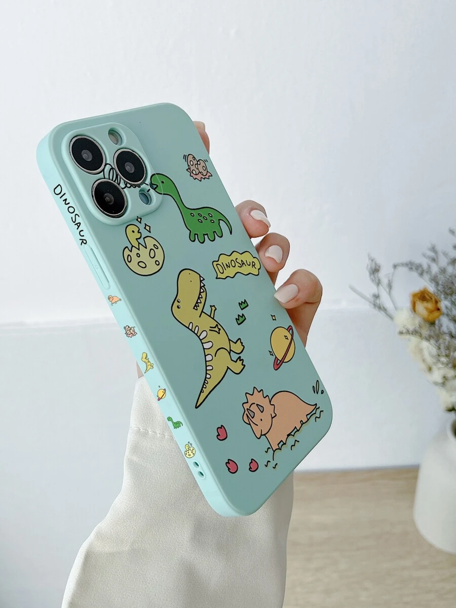 trường hợp điện thoại khủng long hoạt hình - Nhiều màu - Xem 1