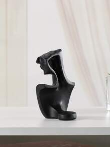 Decoración de arte estatua - Negro - Ver 4