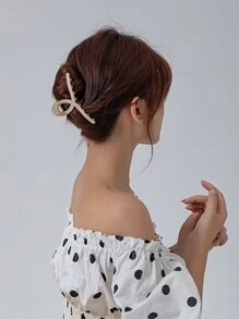 4pcs Minimalist Big Hair Claw - Multicolor - View 3