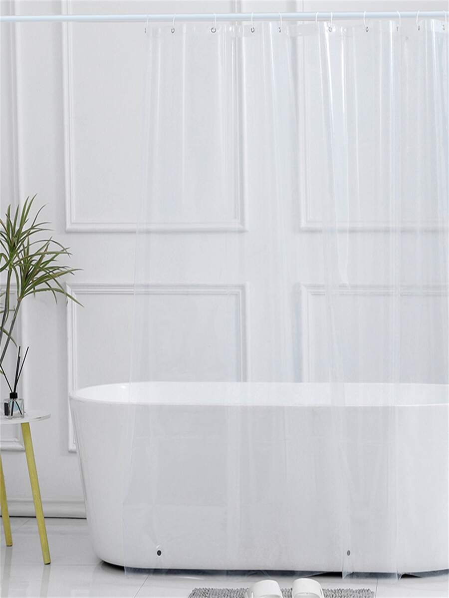 Clear Shower Curtain | SHEIN UK
