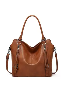 2 件人造皮革手提包、女士简约时尚拉链单肩包钱包套装、送给妈妈的母亲节礼物、女士最佳工作包、时尚手提包大容量手提包、单肩包钱包套装、适合办公室女士的专业商务工作公文包 2 件大容量手提包腕带钱包套装、PU 皮革纹理单肩包、休闲百搭通勤包、书包套装、轻便、便携、大容量、商务休闲、适合少女女大学生、非常适合办公室、大学、中学、高中、工作、商务、通勤、体育场、运动、购物、度假