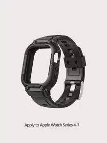 Casual Sports Mountain Climbing One-piece Frame Business Watch Strap For Men And Women, Compatible With Apple Watch 40mm, 41mm, 44mm, 45mm, 49mm