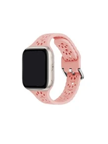 爪形孔錶帶適用於Apple Watch - 粉色 - 查看 1