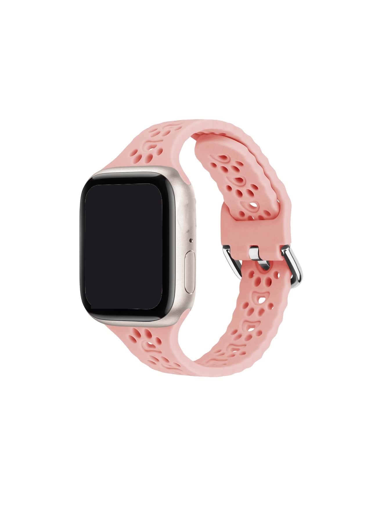 爪形孔錶帶適用於Apple Watch - 粉色 - 查看 1