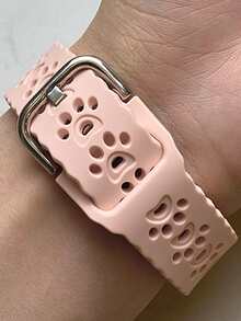爪形孔錶帶適用於Apple Watch - 粉色 - 查看 2