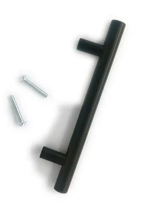 1 pieza tire puerta de acero inoxidable - Negro - Ver 2