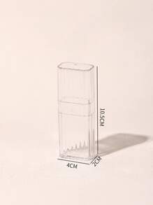 1pc Swab Storage Box,Room,Home,Bedroom,Bathroom,House,Pink Room,Living Room Decor,Travel Stuff,Gift Bag,Gifts For Mom,Dad,Men,Friends,Teacher,Birthday,Wedding,Desk,Shelves,Accessories,Gift Boxes,Funny Gift,Storage ,Jewellery Box,Pouch,Makeup Brush Holder,Brush Holder,Perfume Organiser,Pouch Bag,Gifts For Women,Christmas Gifts,Gift Ideas For Women - Clear - View 9