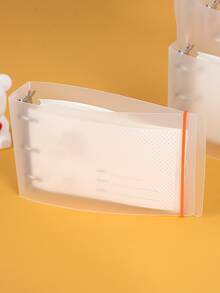 1 pieza Cuaderno de planes al azar - Blanco - Ver 3