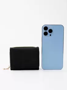 Ví nữ khóa kéo xung quanh túi đựng tiền xu nhỏ gấp đôi có khóa kéo Mini nhẹ di động đựng thẻ tín dụng Thẻ căn cước tiền mặt Thời trang tối giản Kinh doanh hiện đại Kỷ niệm Ngày lễ tình nhân Quà tặng sinh nhật Quà tặng cặp đôi Nữ Quý cô Cô gái Phụ nữ Dao bỏ túi Đen S Ví quà tặng đen Quà tặng giáo viên Quà tặng cho bạn gái Quà tặng phụ nữ Túi quà Hiện tại Đồ dùng học tập Quà tặng giáo viên Quay lại trường cho phụ nữ Ví Ví Ví nhỏ - màu đen - Xem 5