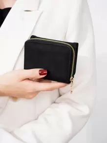 Ví nữ khóa kéo xung quanh túi đựng tiền xu nhỏ gấp đôi có khóa kéo Mini nhẹ di động đựng thẻ tín dụng Thẻ căn cước tiền mặt Thời trang tối giản Kinh doanh hiện đại Kỷ niệm Ngày lễ tình nhân Quà tặng sinh nhật Quà tặng cặp đôi Nữ Quý cô Cô gái Phụ nữ Dao bỏ túi Đen S Ví quà tặng đen Quà tặng giáo viên Quà tặng cho bạn gái Quà tặng phụ nữ Túi quà Hiện tại Đồ dùng học tập Quà tặng giáo viên Quay lại trường cho phụ nữ Ví Ví Ví nhỏ - màu đen - Xem 6