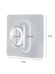 10 件装免钻多用途窗帘杆支架、窗帘杆托架、浴帘挂钩、多用途