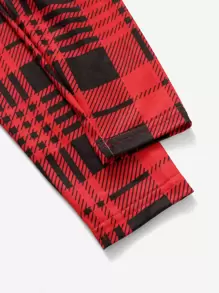 SHEIN Leap Crew 適合青少年男孩的閃電和字母圖形緊身睡衣套裝